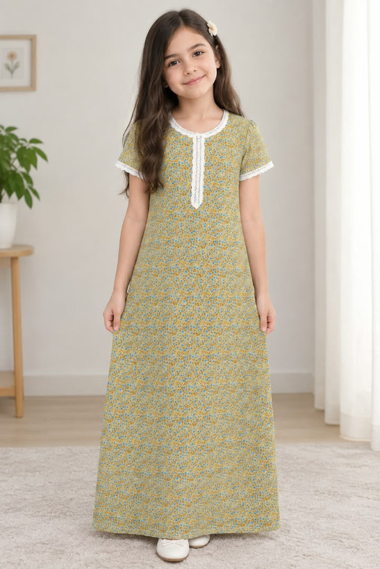 ماکسی دخترانه نگینی