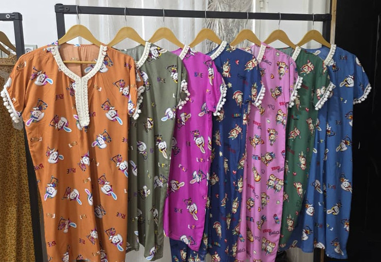ماکسی نخی دخترانه